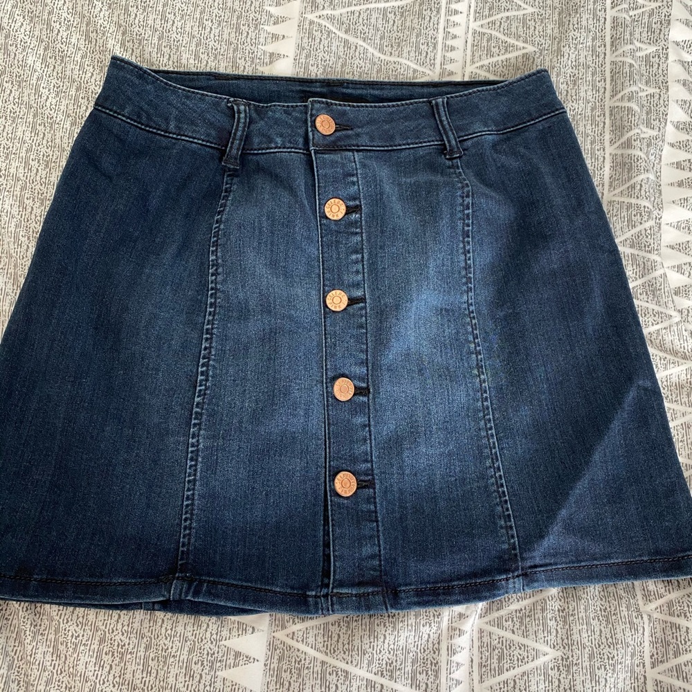 Denim skirt